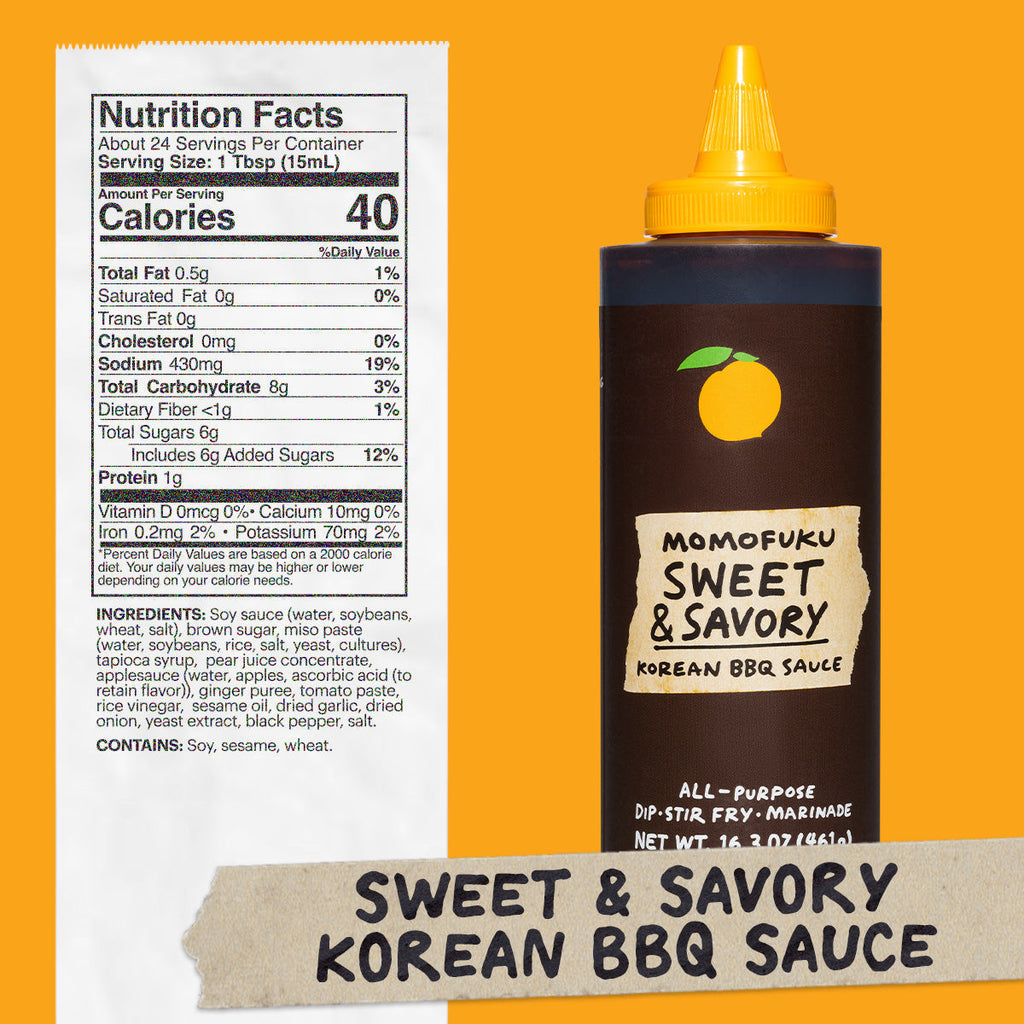 Sweet & Savory Korean BBQ Sauce 6-Pack - Clean Style