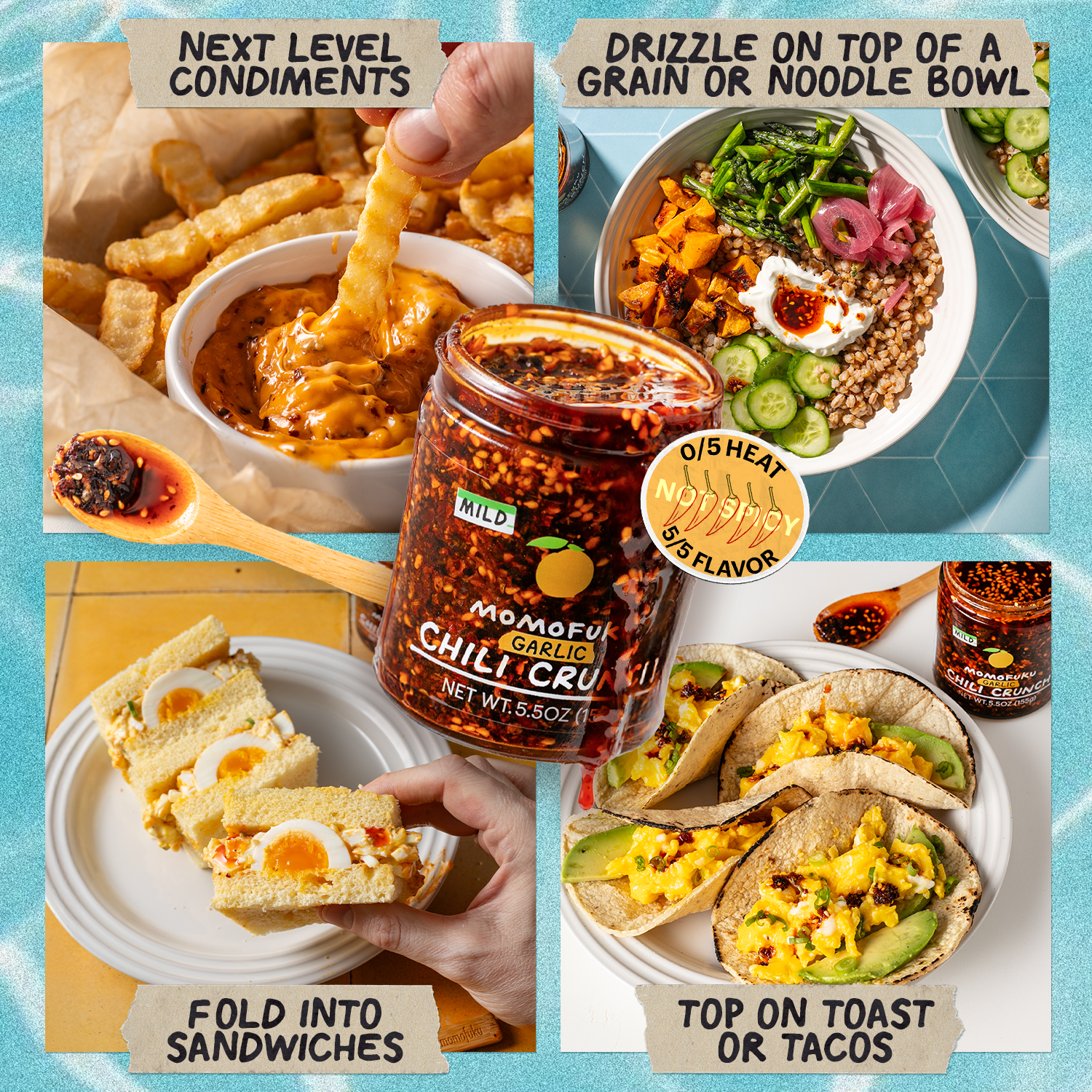 Mild Garlic Chili Crunch - Soft Pick