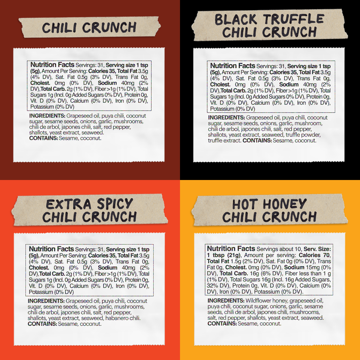 Chili Crunch Variety Pack - Easy Set