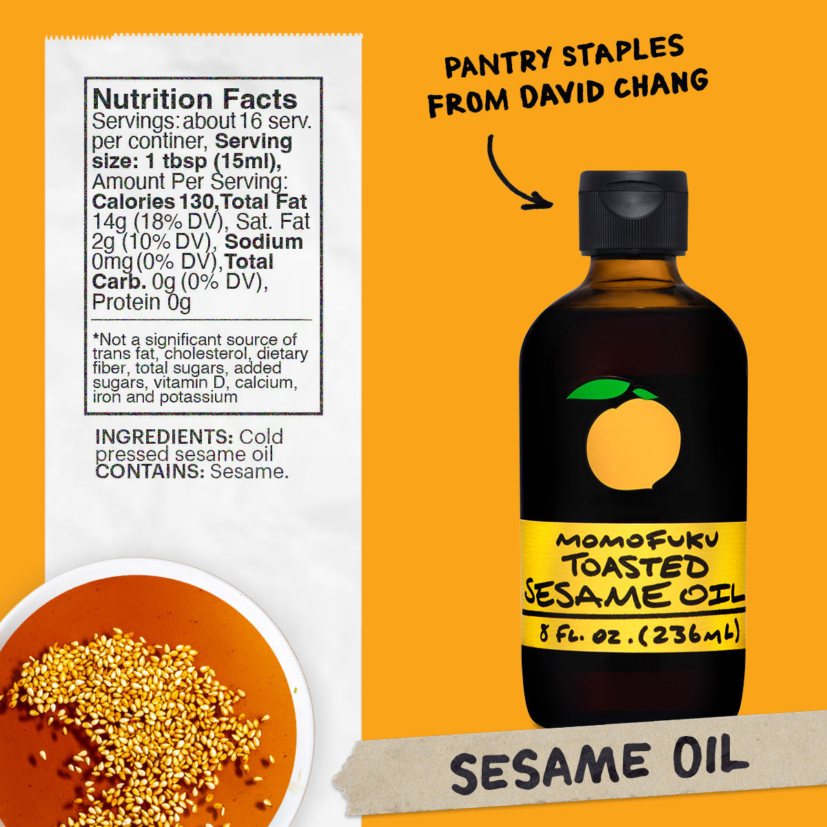 Toasted Sesame Oil - Simple Use