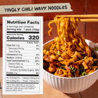 Tingly Chili Noodles | 24 Packs - Fresh Ready
