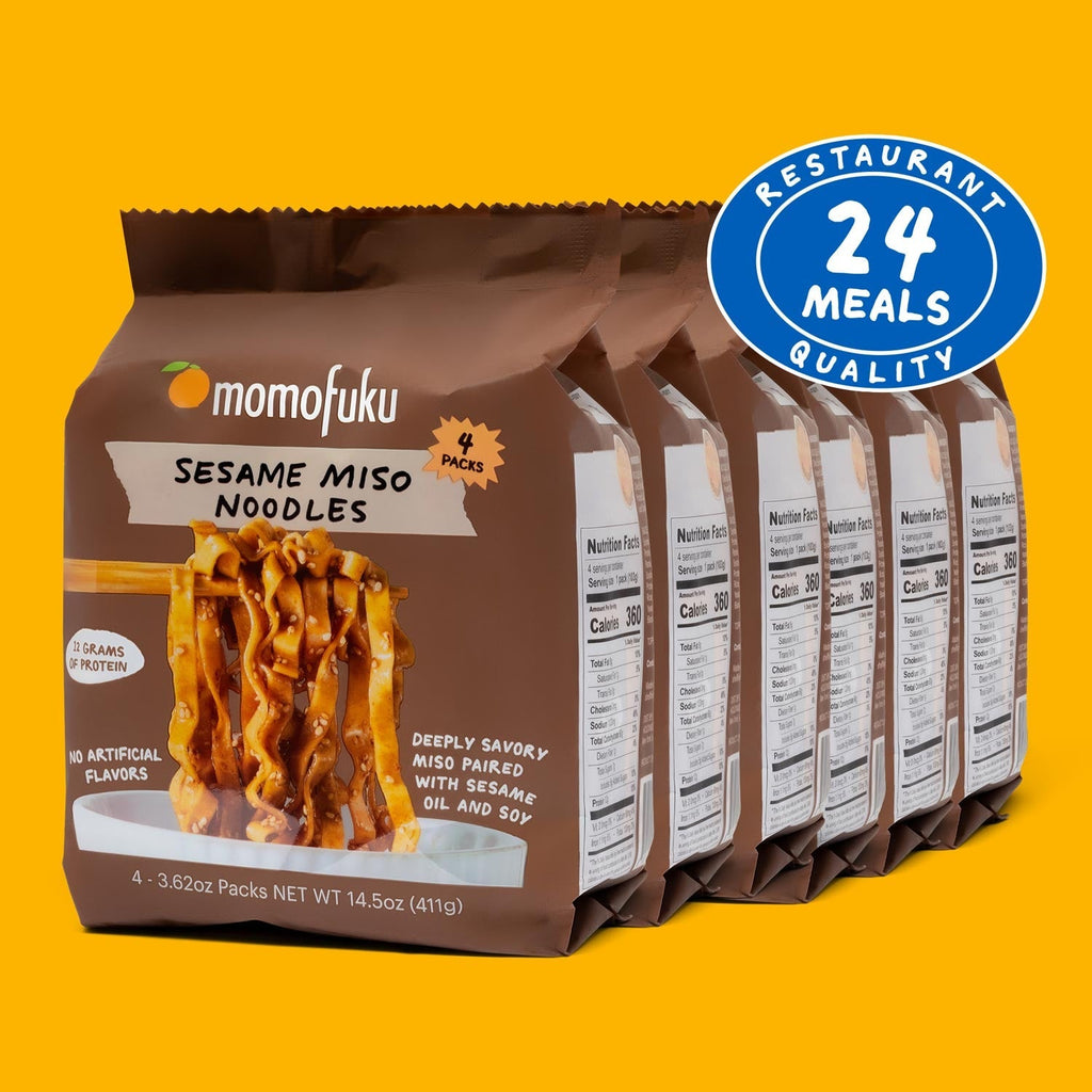 Sesame Miso Noodles | 24 Packs - Clean Style