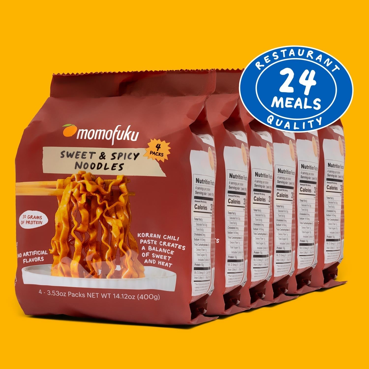 Sweet & Spicy Noodles | 24 Packs - Classic Finish
