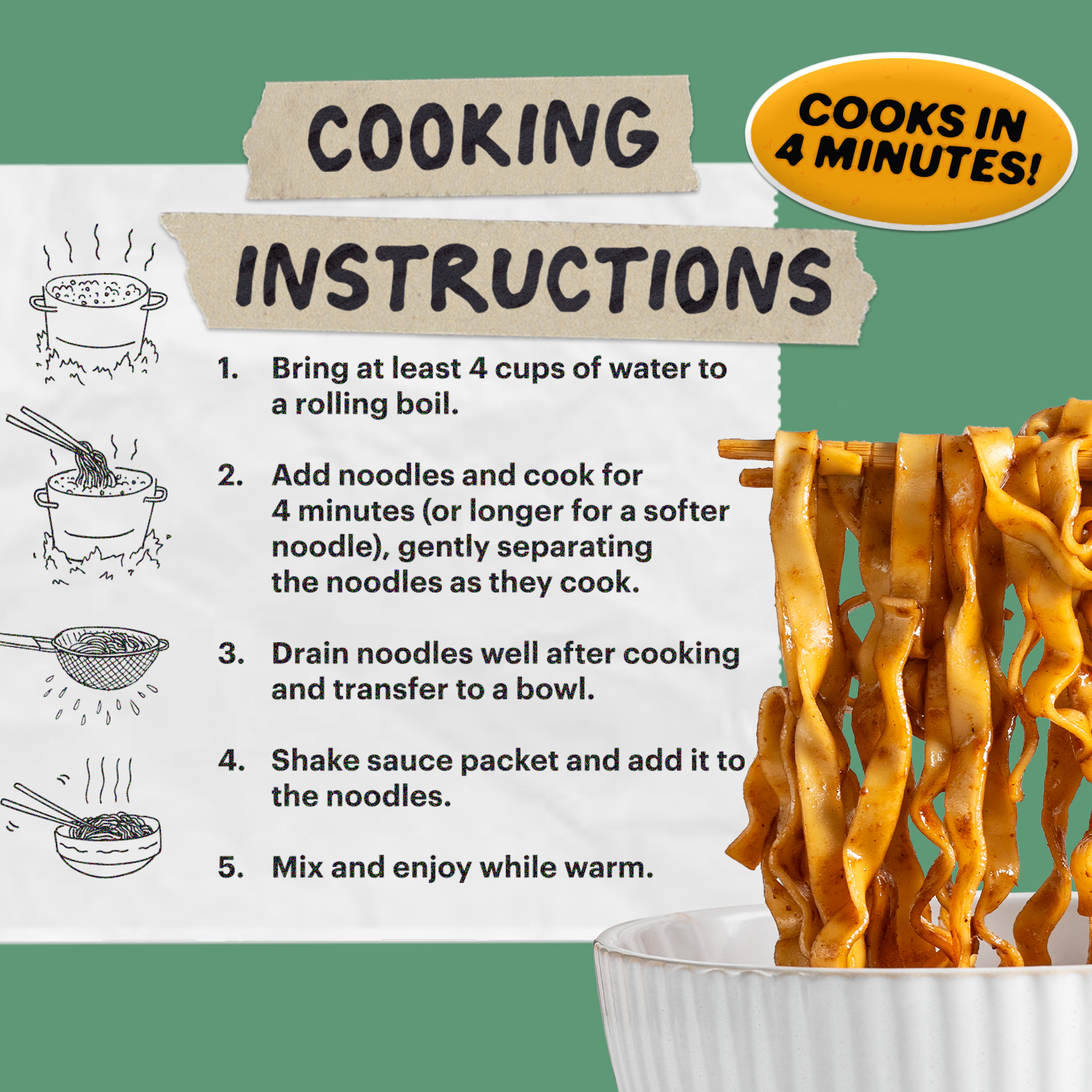 Spice Lover's Noodle Pack - Easy Set