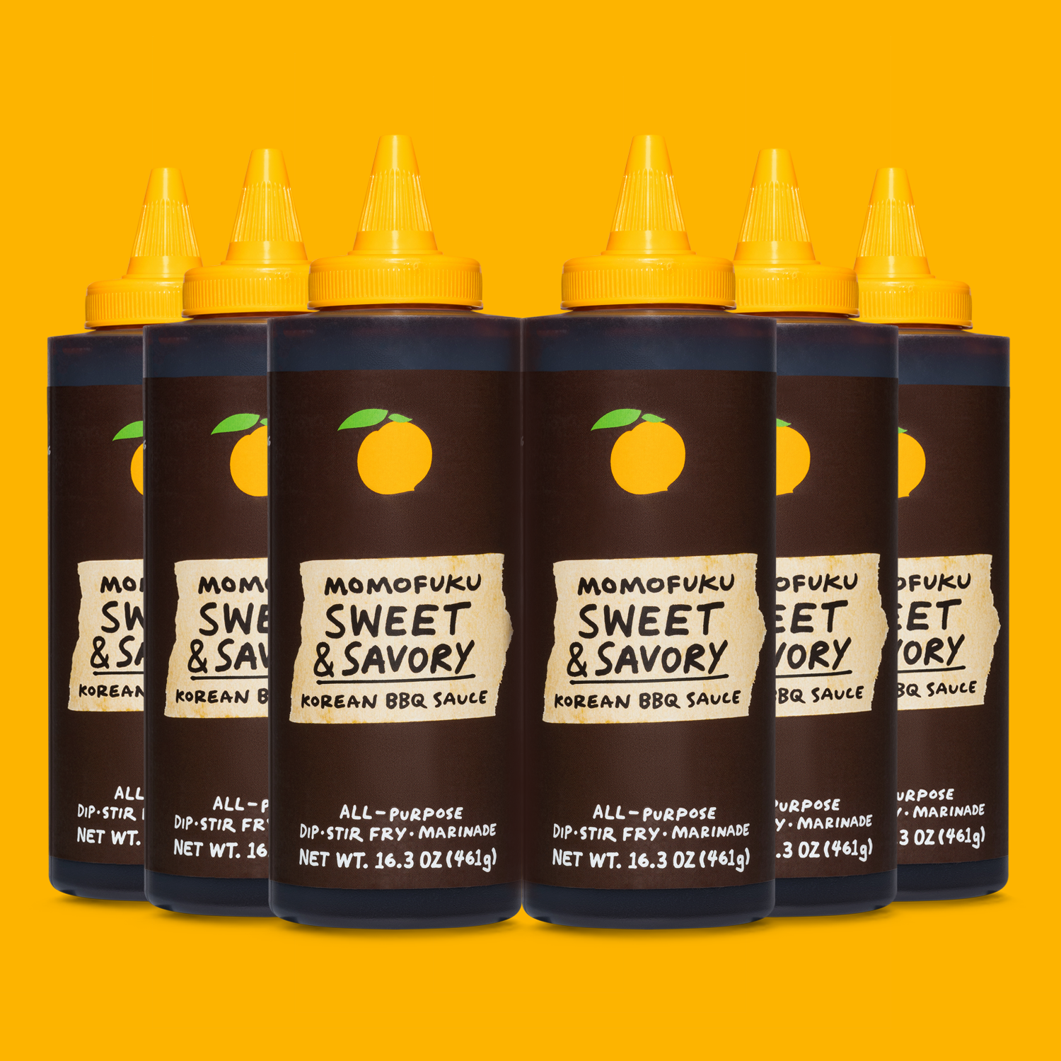 Sweet & Savory Korean BBQ Sauce 6-Pack - Clean Style